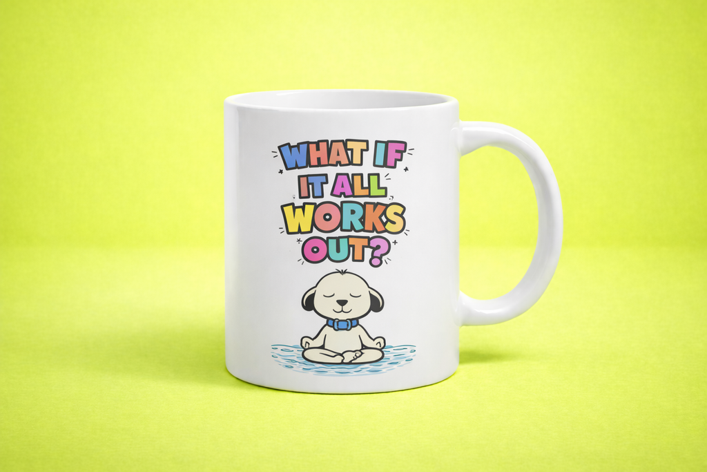 motivational ceramic mug 11oz cute design