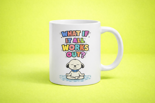 motivational ceramic mug 11oz cute design