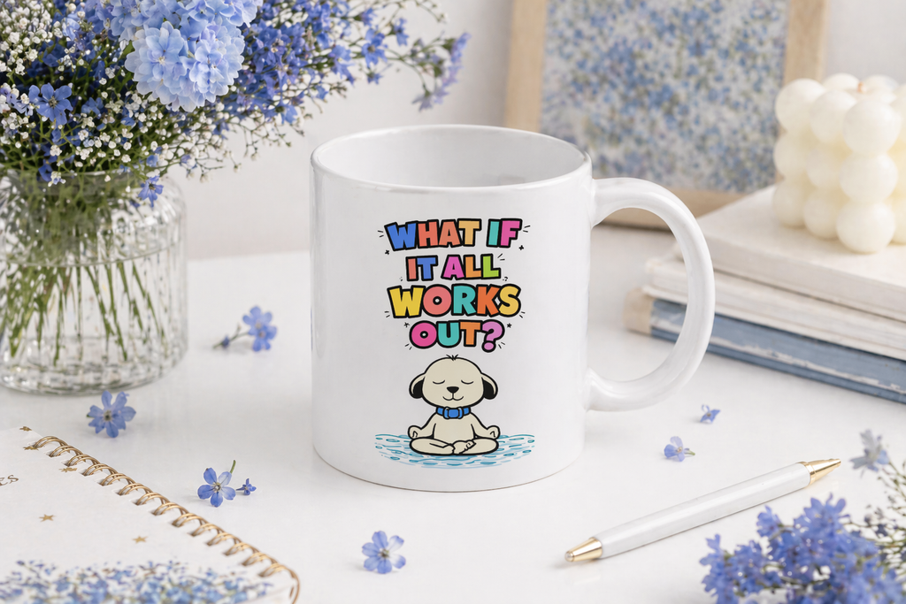 motivational ceramic mug 11oz cute design
